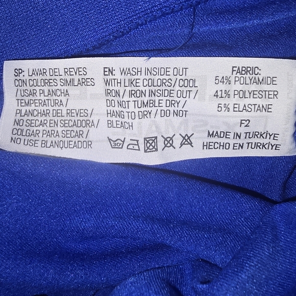 Alphalete Vibrant Sapphire Seamless Crop Tank Top Size: XS - Picture 6 of 6